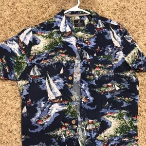 Caribbean Joe Button Down